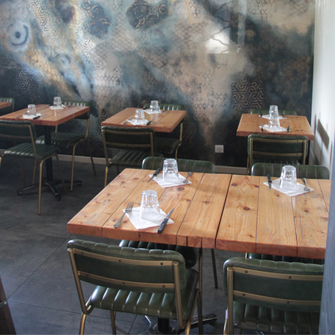 restaurant atelier de julien biganos intérieur