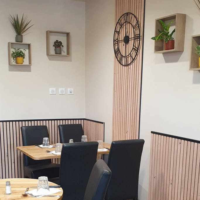 salle intérieure restaurant atelier de julien biganos 